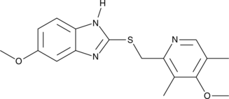 Image result for omeprazole sulfide structure